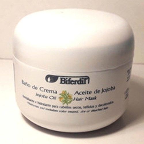 Imagen 4 de 4 de Crema Para Pelo Biferdil Aceite De Jojoba Para Cabello Seco