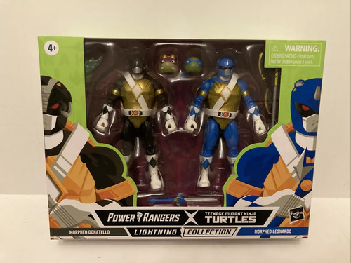 Donatello Y Leonardo Colección Lightning Power Rangers Tmnt
