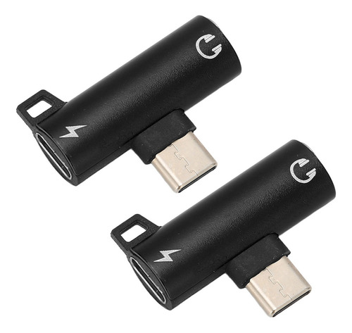 Adaptador De Audio 2 Usb C A 3.5 Mm 2 En1 Tipo C 3.5