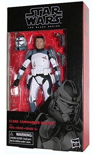 Figura Clone Commander Wolffe Star Wars The Black Series