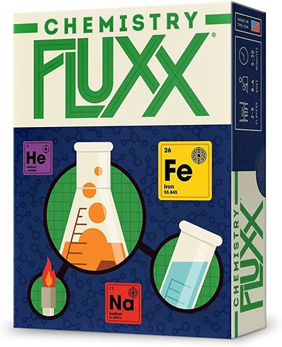Looney Labs Chemistry Fluxx Card Game - Juegos De Ciencia J