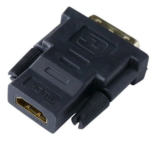 Adaptador Dvi A Hdmi Dvi 24+1 Macho A Hdmi Hembra Para Video