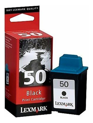 Cartucho Original Lexmark 50 Black P/ P700 P3100 Z12 Z22 Z32