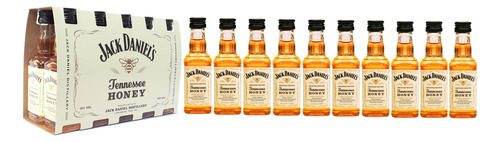 Jack Daniels Miniatura Honey 50ml 10 Unidades