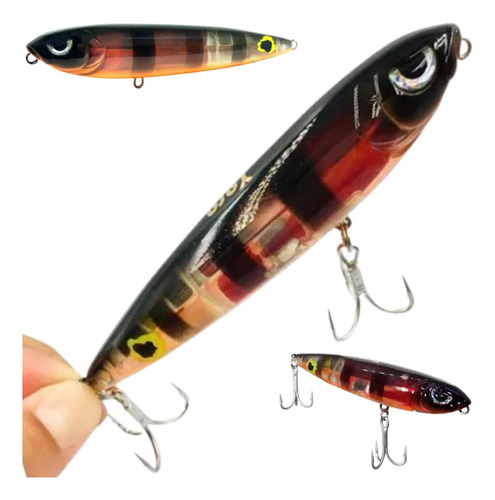 Isca Artificial Yara Mad Dog Eduardo Monteiro 12cm 26g Cor59