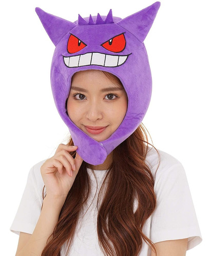 Kigurumi Hat Pokemon Gengar Cozy Costume Beanie Cap Tam...