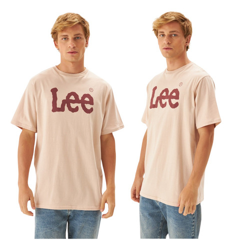 Remera M. Corta Lee Logo Grande