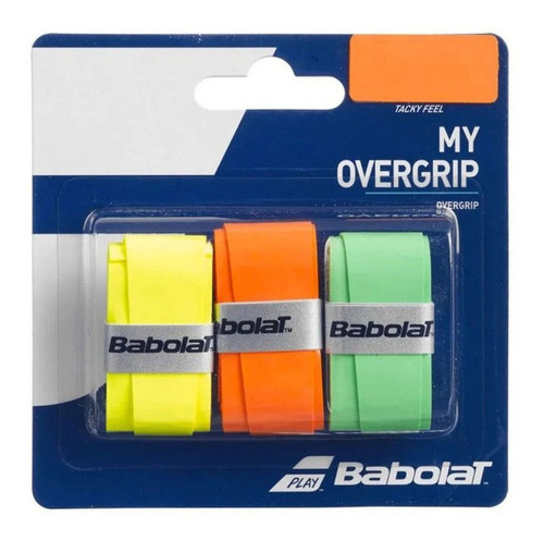 Overgrip Babolat My Overgrip Tenis / Padel X3 Tricolor 