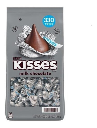 Hershey's Caramelos Kisses 1.5k - Kg a $723