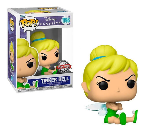 Boneco Funko Pop Disney Tinkberbell Sininho #1198 Exclusivo