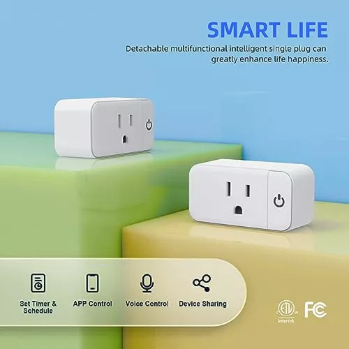 Enchufe Inteligente Smart Plug Mini, Toma Inteligente Que F