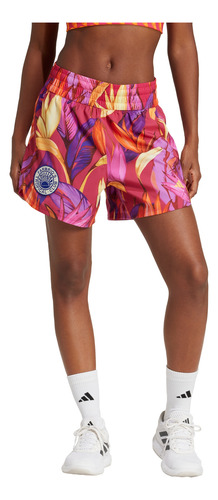 Shorts adidas Entrenamiento X Farm Rio Pacer Mujer Jd6279