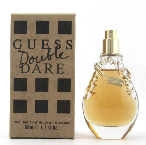 Perfume Original Guess Double Dare Edt 50ml =caja Marron=