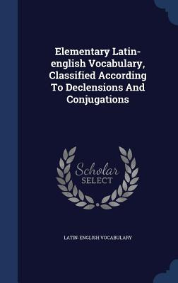 Libro Elementary Latin-english Vocabulary, Classified Acc...