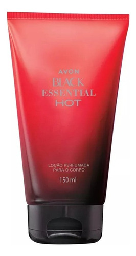  Avon Black Essential Hot Creme Corporal Perfumada 150ml