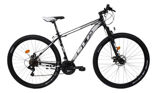 Mountain bike SLP 5 Pro R29 S 21v frenos de disco mecánico cambios SLP color negro/blanco con pie de apoyo  