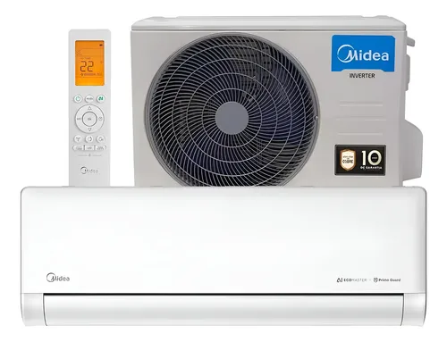 Ar-condicionado Split Inverter Midea 9000 Btus Ai Ecomaster - Bra...