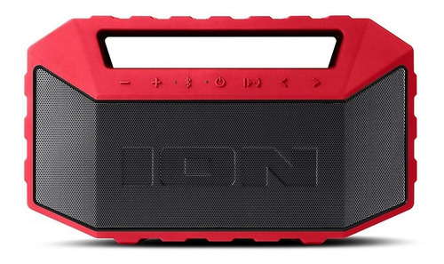 Boombox Flutuante Estéreo Com Viva Voz E Bluetooth-ion Cor Vermelho