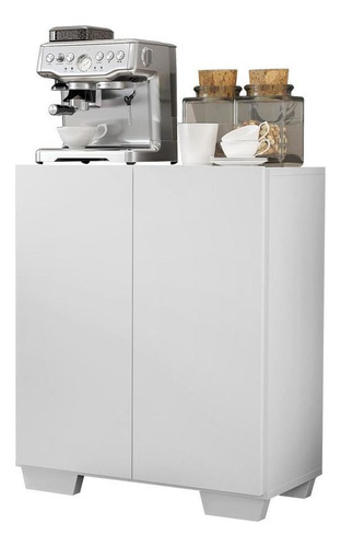 Aparador Buffet 2 Portas Multimóveis V3610 Branco