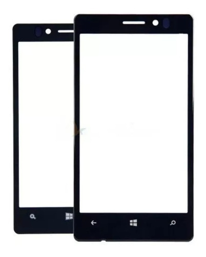 Vidrio Glass Pantalla Repuesto Para Nokia Lumia 925 Color Negro