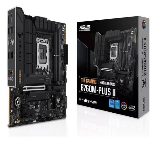 comprar Placa Mãe Asus Tuf Gaming Lga 1700 B760m-plus Ii 4xddr5 Matx