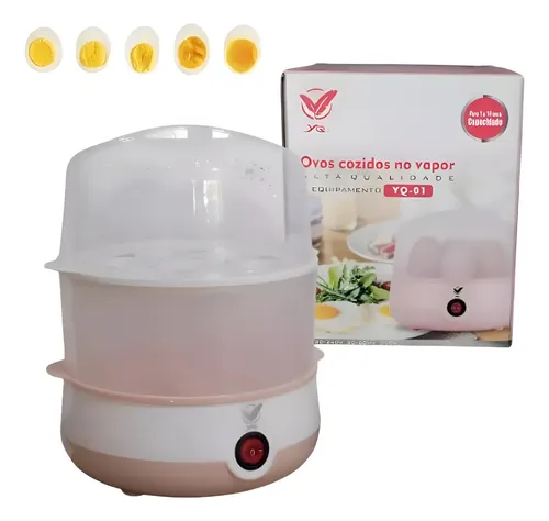 Cozedor Ovos, Legumes Elétrico À Vapor 2 Andares Envio Imedi