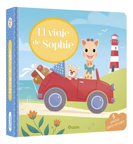 El Viaje De Sophie (libro Con Encajables), De Marie Vanderbemden. Editorial Auzou, Tapa Blanda, Edición 1 En Español