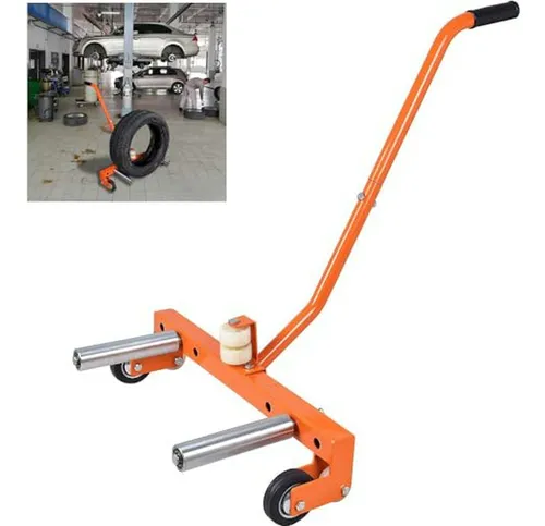 Carro Elevador De Llantas Ajustable - Dolly Para Taller Y Ga