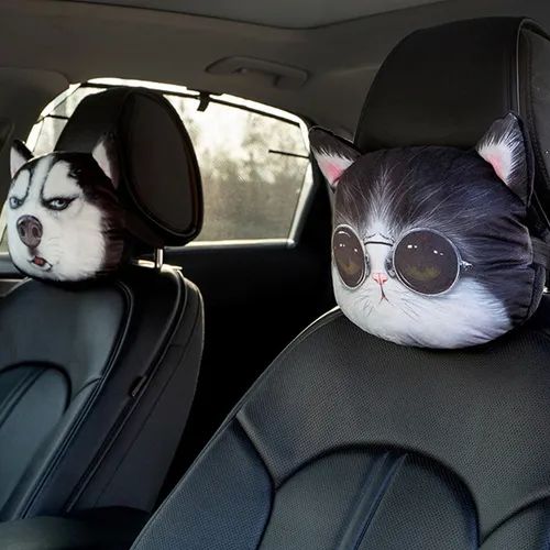 Almohada A2cute Para Reposacabezas De Coche Para Perros, Nov