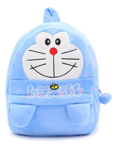 Mochila Con Bonitos Dibujos Animados Doraemon Para Bebés De Color Azul