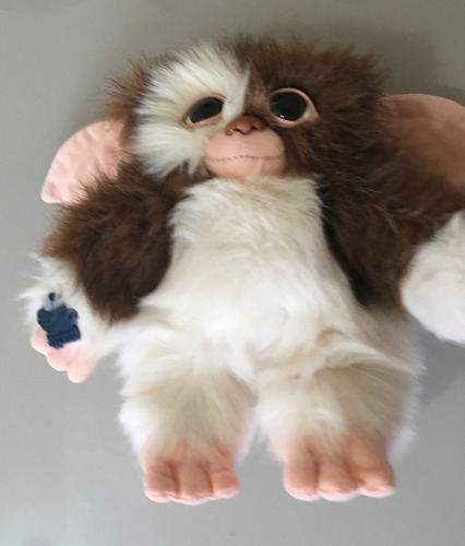 Pelúcia Gizmo Gremlins (26 Cm) Marrom/branco