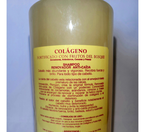 Shampoo Anti-caída Colágeno