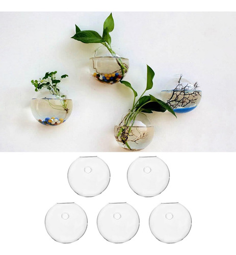 2 Conjunto De 5 Maceteros Colgantes Para Flores, Diseño 8cm