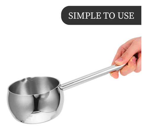Olla De Acero Inoxidable Con Mango Largo De Metal Melting P