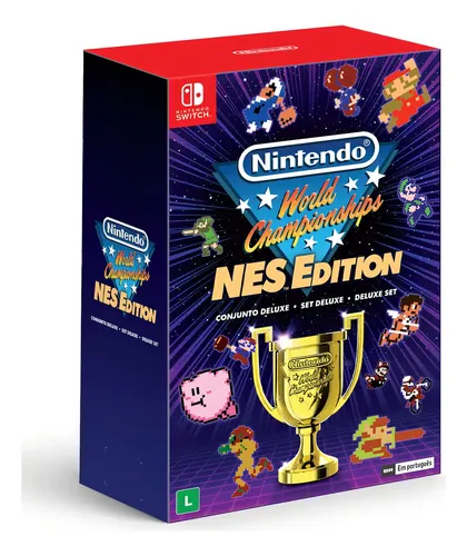 Jogo Nintendo World Championships Nes Edition Switch Fisico