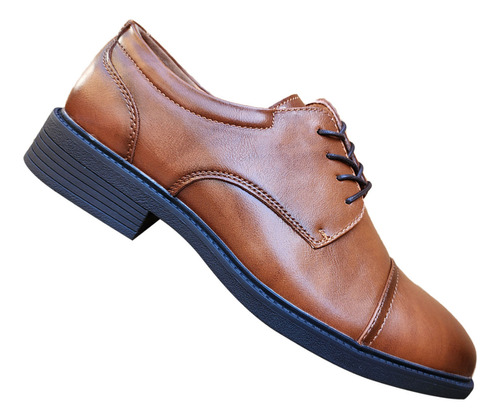 Zapato De Vestir Formal Modelo Oxford Formal Caballero 7423