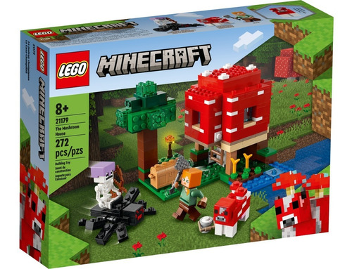 Lego Minecraft La Casa Champiñon 21179 272 Pzs - Premium