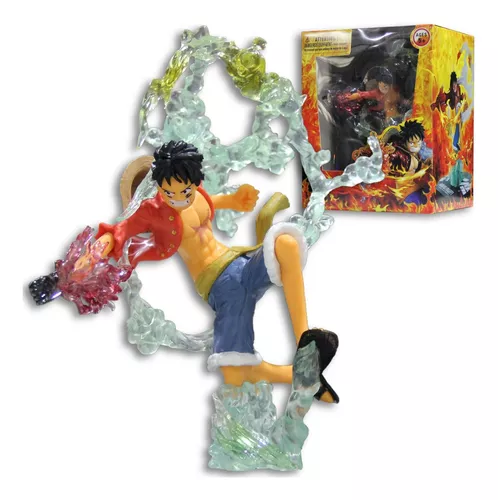 Luffy Gear 5 Red, Action Figure Colecionável, One Piece