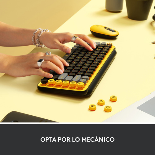 Logitech Pop Keys Teclado Mecánico Inalámbrico Blast