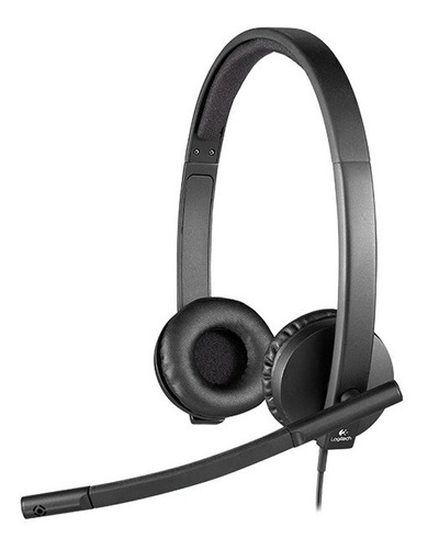 Auriculares Logitech H570e Microfono Alambrico Usb