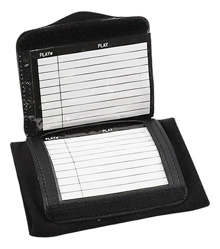 Sports Wristbands Playbook With Window Double Page S