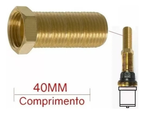 Kit 16 Un Prolongador Castelo Registro Pressão Deca 40mm M14