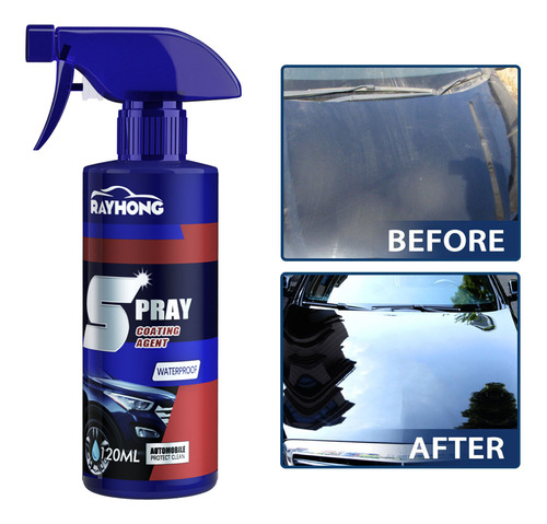 Spray De Revestimiento De Rápida Acción Q Car Cleaning, Cerá