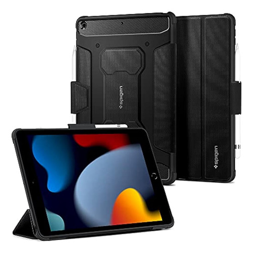 Spigen Rugged Armor Pro Diseñado Para iPad 10.2 Case, iPad 9