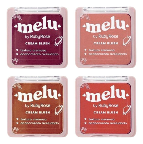 Blush Cremoso Cream Blush - Melu By Ruby Rose