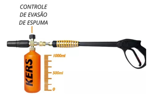 Snow Foam Canhão Espuma Wap Combate Turbo 2600/2100