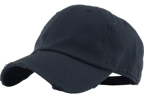 Kbethos Kbe-vintage Nav Gorra De Béisbol De Algodón Lavado, 