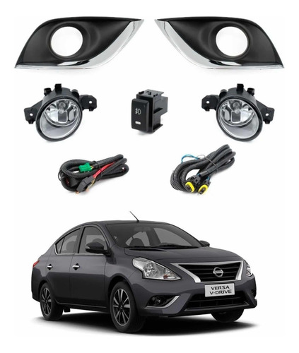 Kit De Faros Niebla V-drive 2019 A 2023 Calidad Original