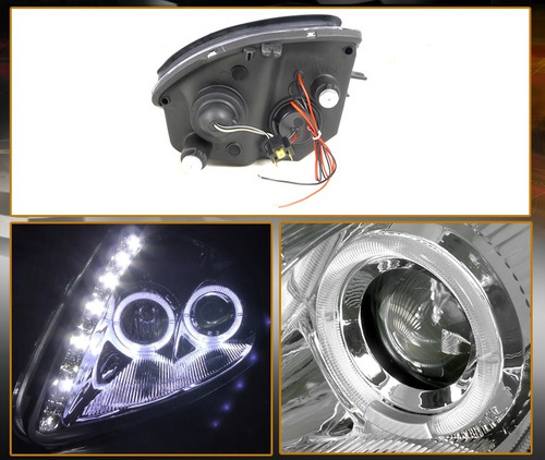 Mitsubishi Eclipse 2000 2005 Juego De Faros Con Ojo De Angel