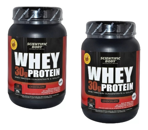 2 Tarros Whey Protein 500 Grs Scientific Body- Envio Gratis